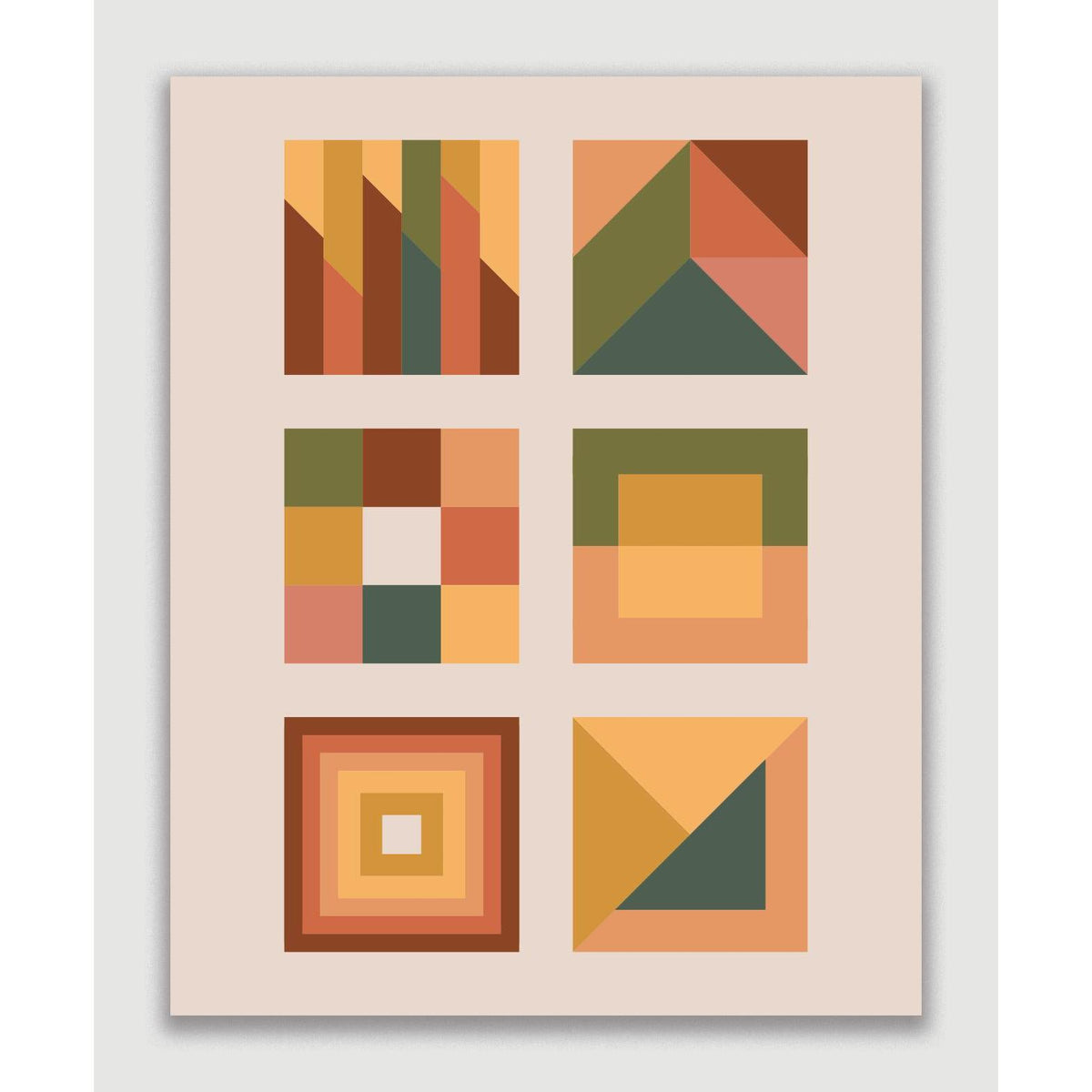 The Blanket Statement-Boreal Forest Quilt Pattern-quilting pattern-gather here online