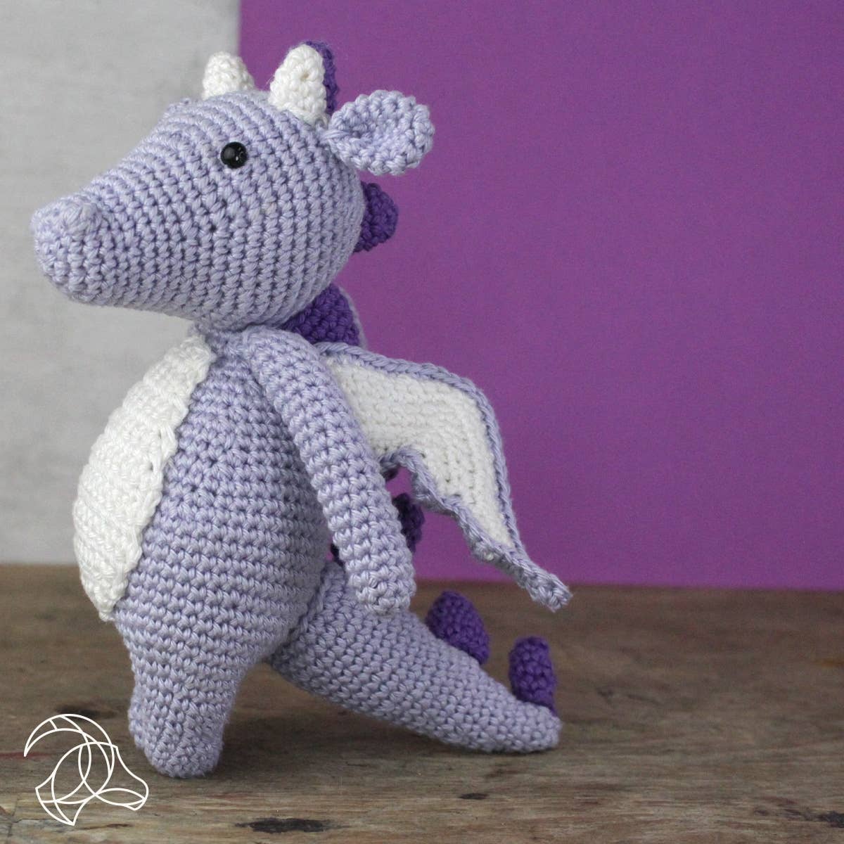 Hardicraft USA-DIY Crochet Kit - Syl Dragon-knitting / crochet kit-gather here online