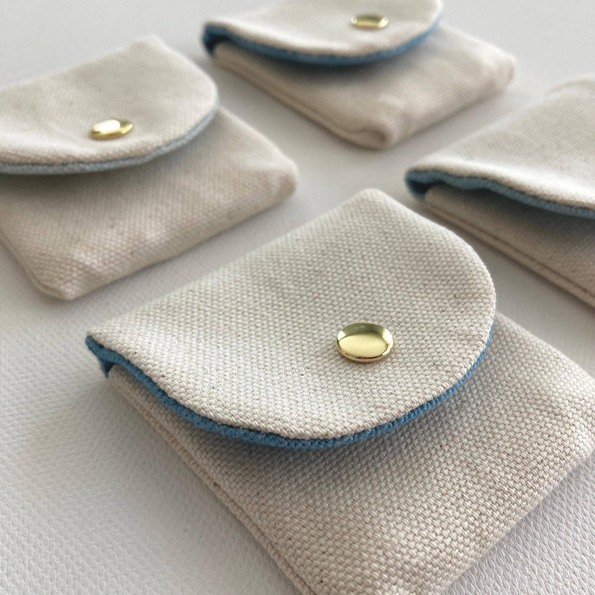 Sundew Sewing Co-Charm Pouch - Blue-craft organizer-gather here online