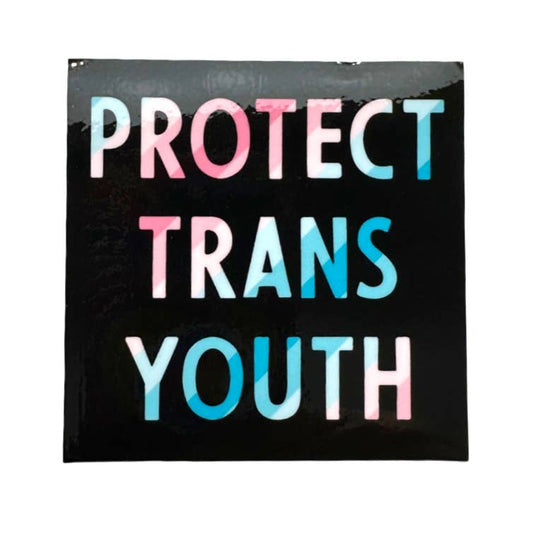 Sparkletown Studios-Protect Trans Youth Vinyl Sticker-sticker-gather here online