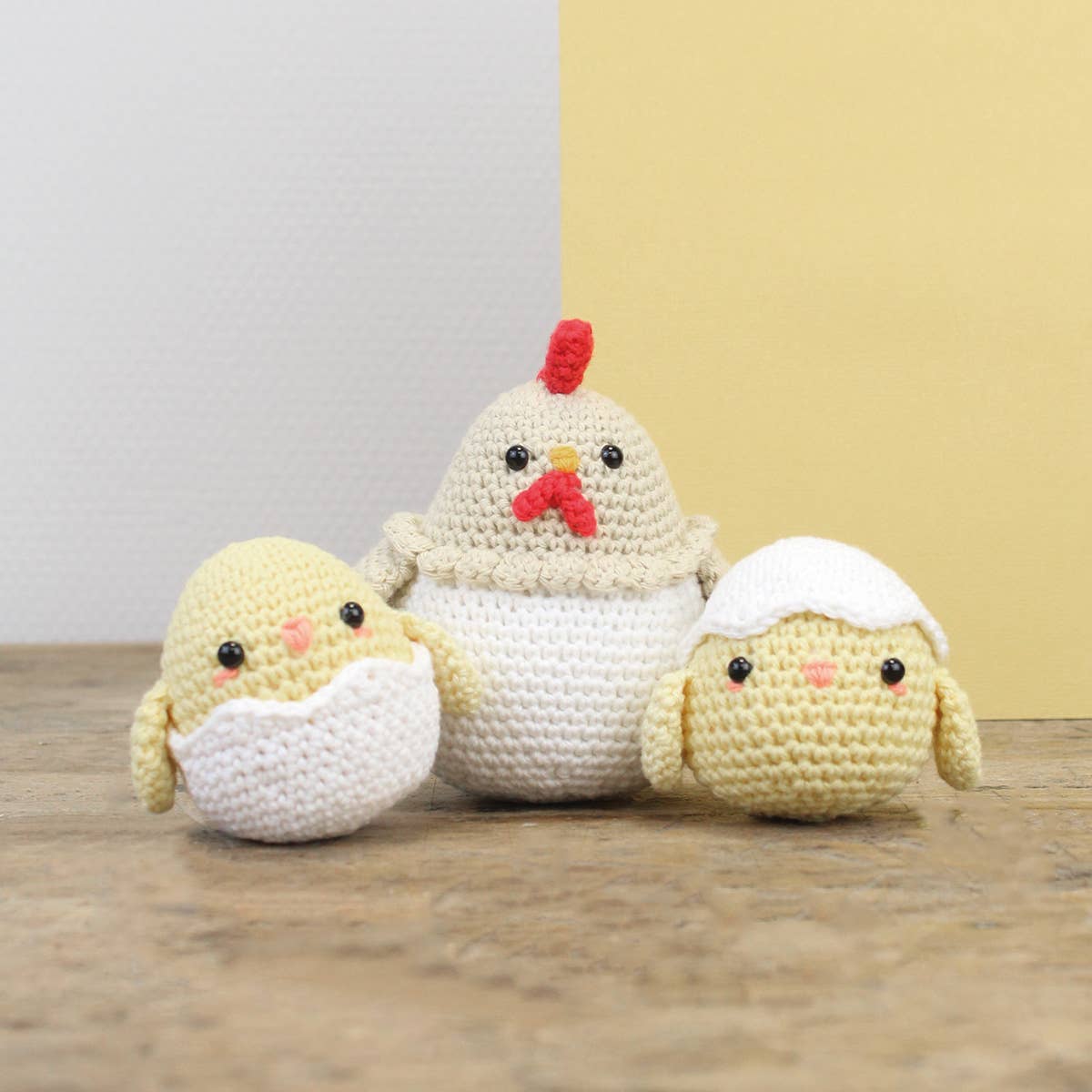 Hardicraft-DIY Crochet Kit - Tina Chicken-knitting / crochet kit-gather here online