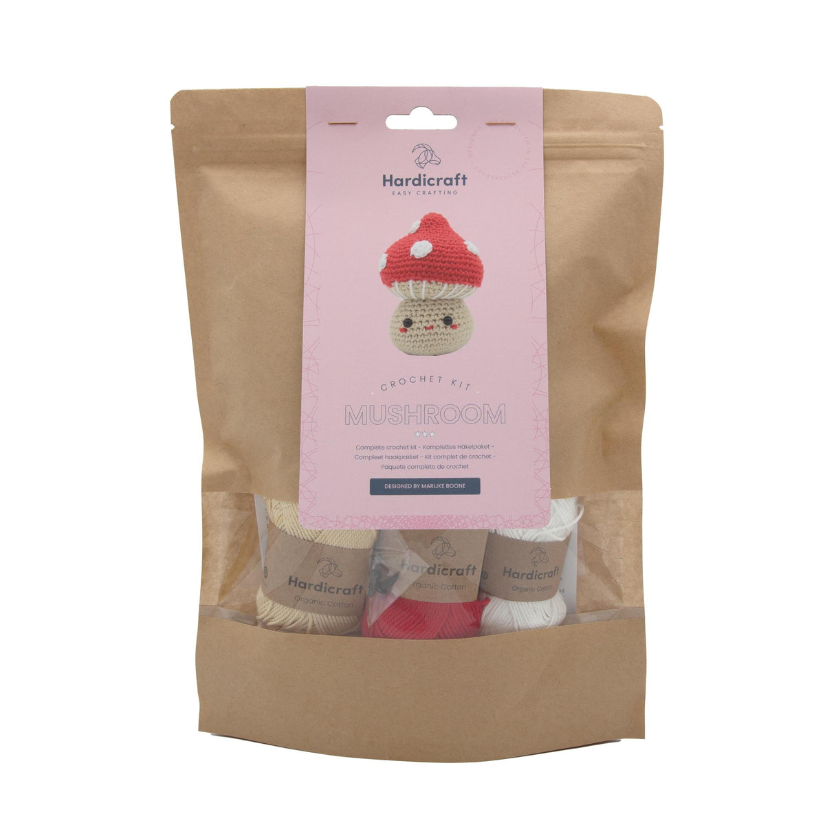 Hardicraft-DIY Crochet Kit - Mushroom-knitting / crochet kit-gather here online