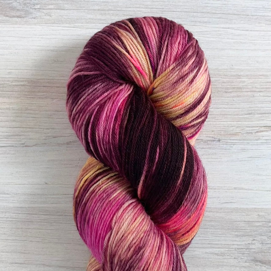 Melani's Stache-Tough Sock-yarn-Dragon's Breath-gather here online