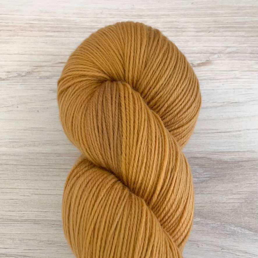 Fiber MacGyver-Shaniko Fingering-yarn-Caramel-gather here online