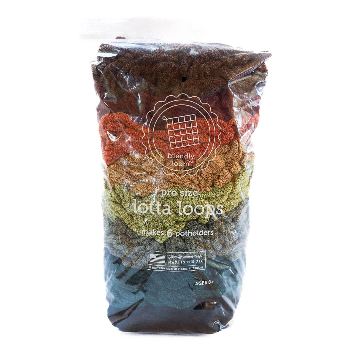 Friendly Loom-Lotta Loops - PRO-craft notion-Earthtones-gather here online