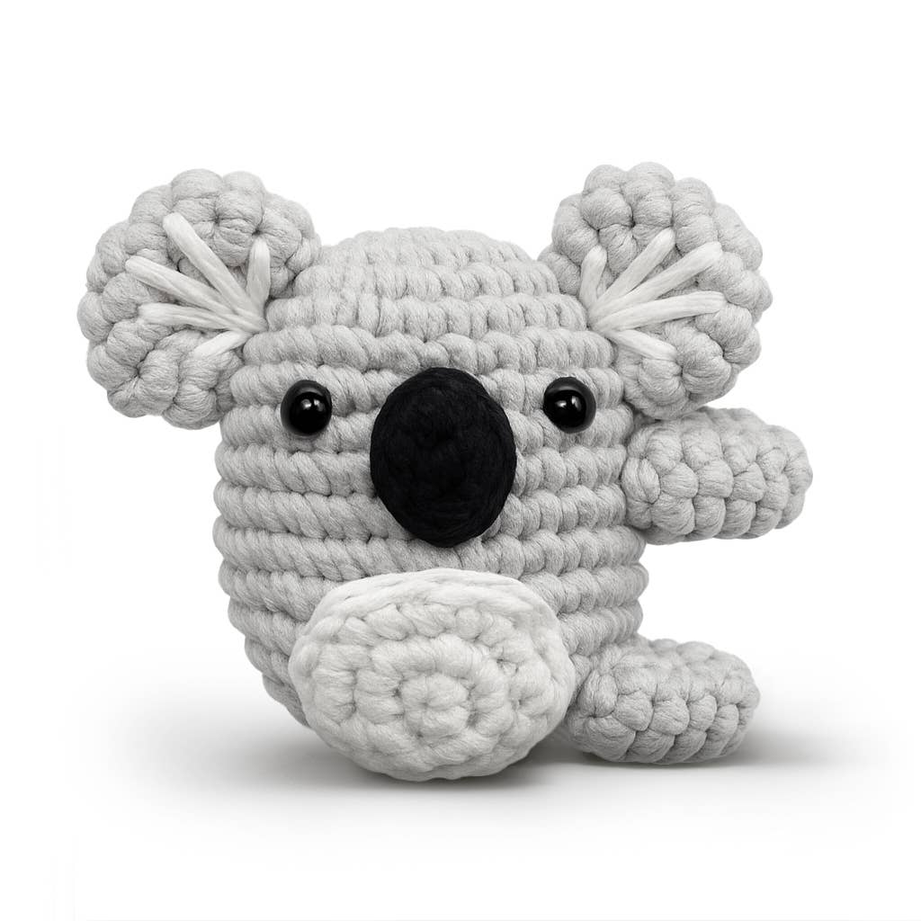 The Woobles-Wally the Koala Crochet Kit-knitting / crochet kit-gather here online