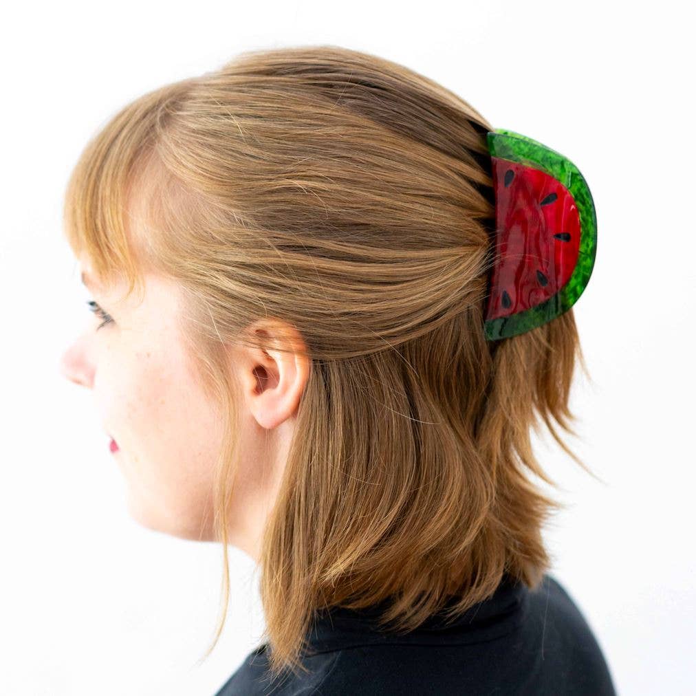 Jenny Lemons-Watermelon Hair Claw-accessory-gather here online