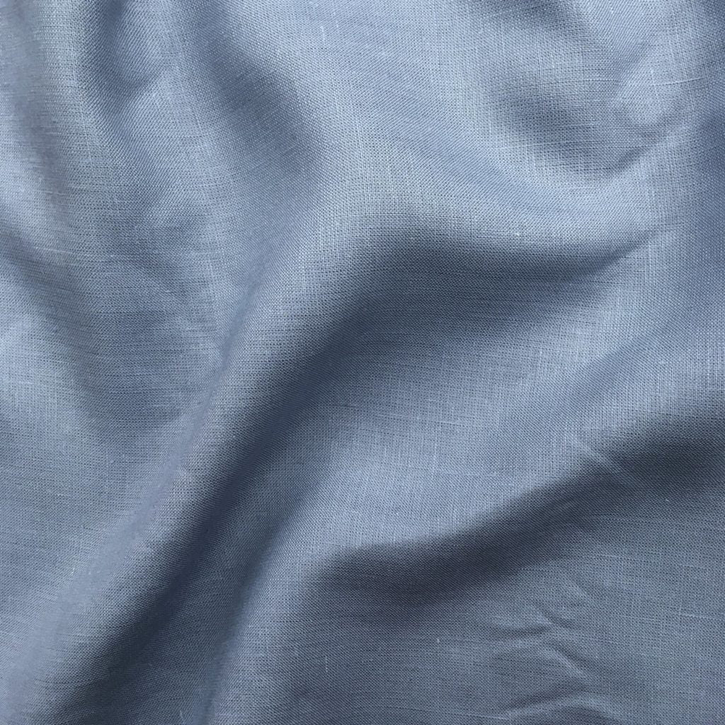Lino Textil-Nevada Linen Wedgewood-fabric-gather here online