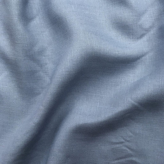 Lino Textil-Nevada Linen Wedgewood-fabric-gather here online