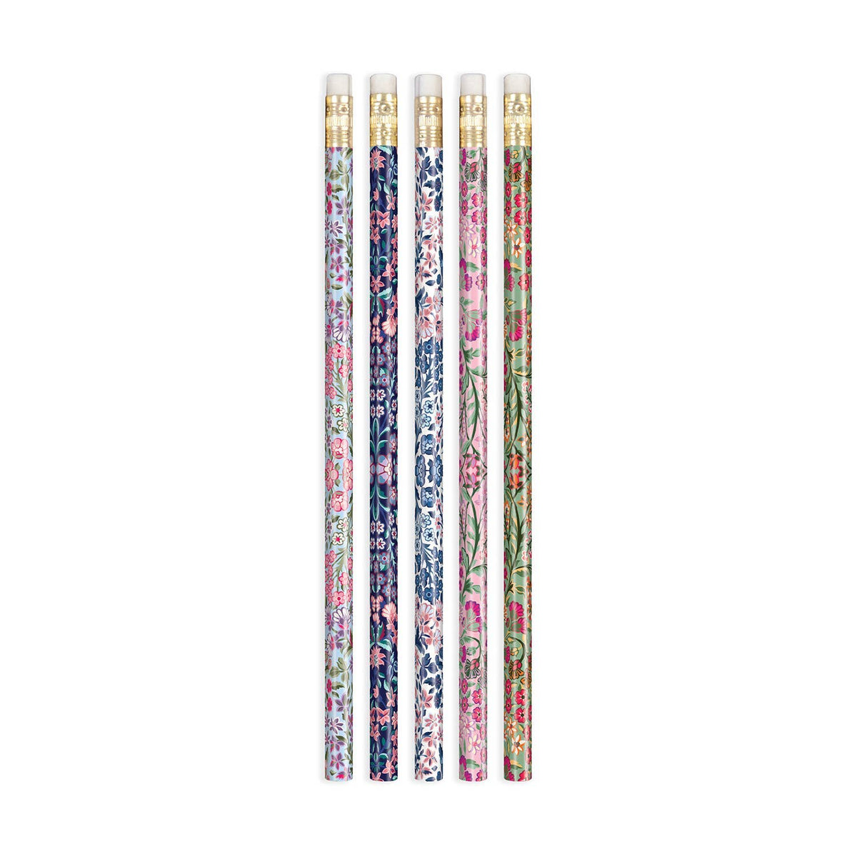 Chronicle Books-Liberty Tanjore Gardens Pencil Set-accessory-gather here online