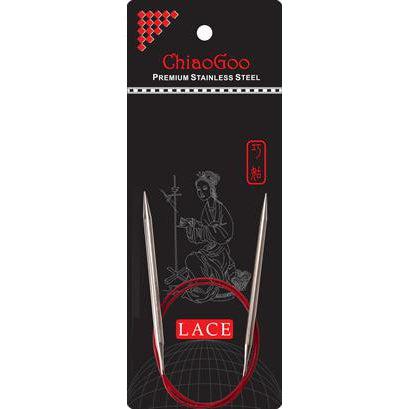 ChiaoGoo-Lace Stainless Steel 40" Circular Knitting Needles-knitting needles-gather here online