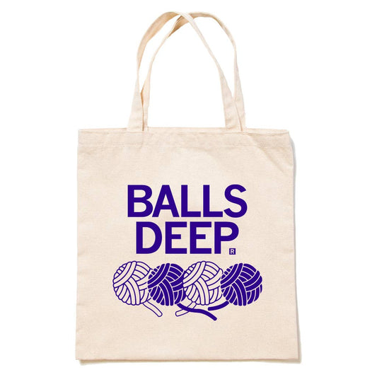 RAYGUN-Balls Deep Tote Bag-craft organizer-gather here online