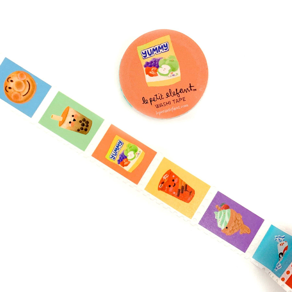 Le Petit Elefant-Asian Desserts Stamp Washi Tape-craft notion-gather here online