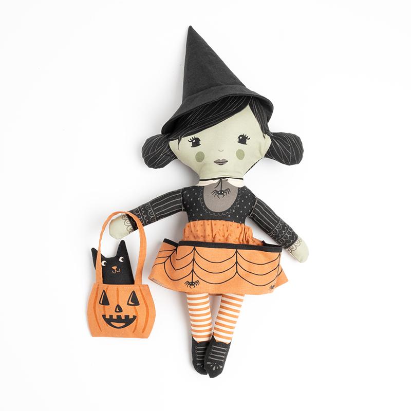 Moda-Cut & Sew Witch Panel-fabric panel-gather here online