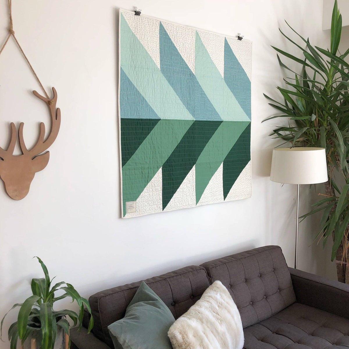 The Blanket Statement-Pine Falls Quilt Pattern-quilting pattern-gather here online