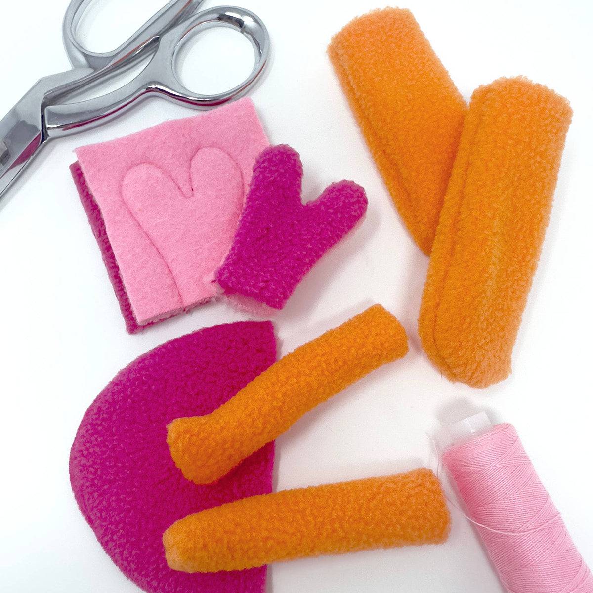 Mr. Sogs-Bumble Creature Sewing Kit - Pink-craft kit-gather here online