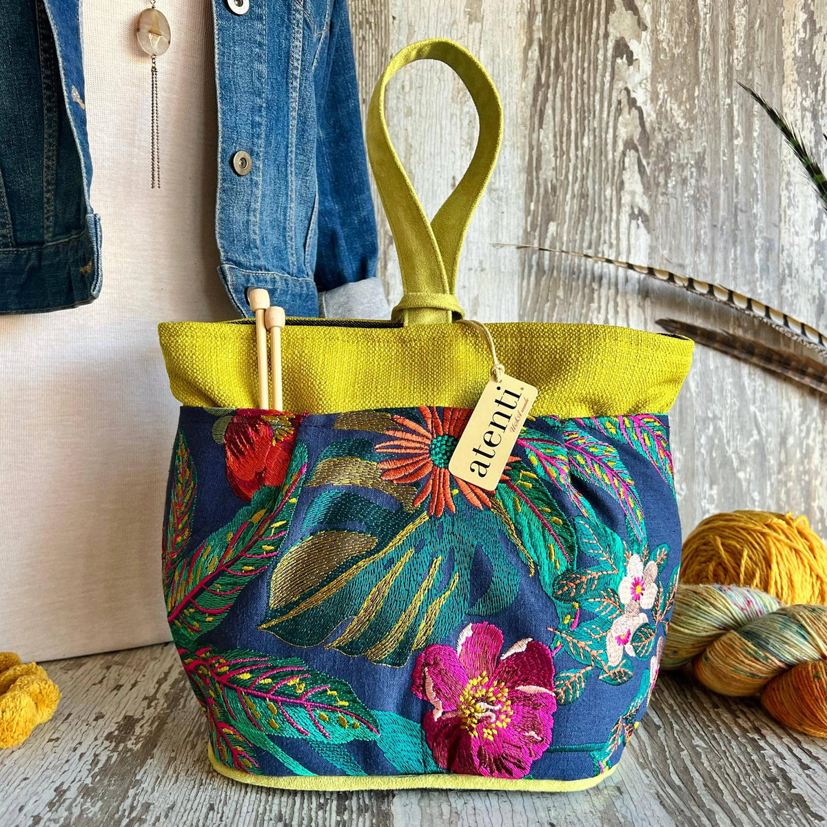 Atenti-Flora Tall Caddy-craft organizer-gather here online