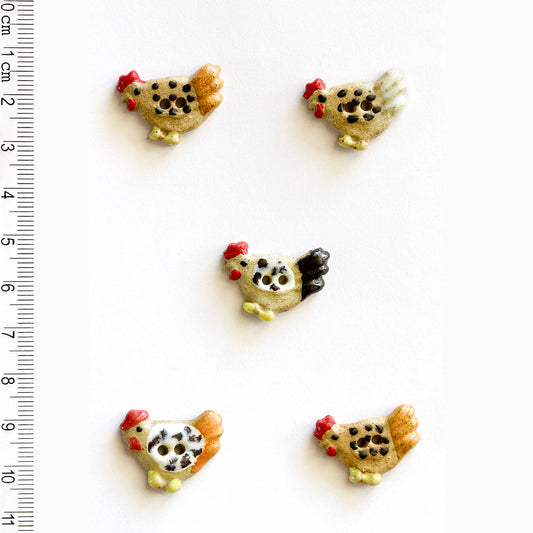 Incomparable Buttons-Chicken Buttons-button-gather here online