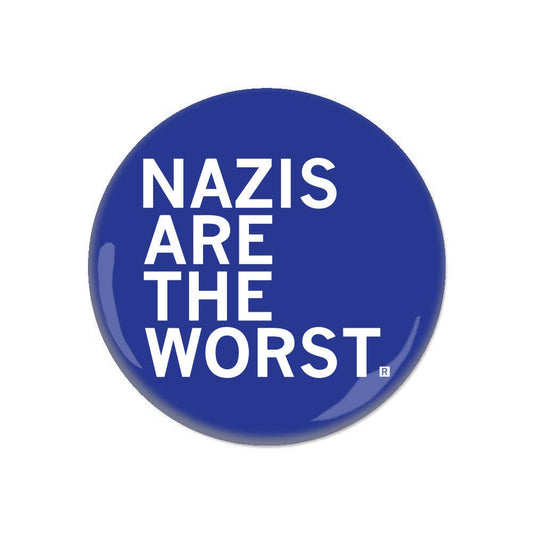 RAYGUN-Nazis Are The Worst Button-patches + pins-gather here online