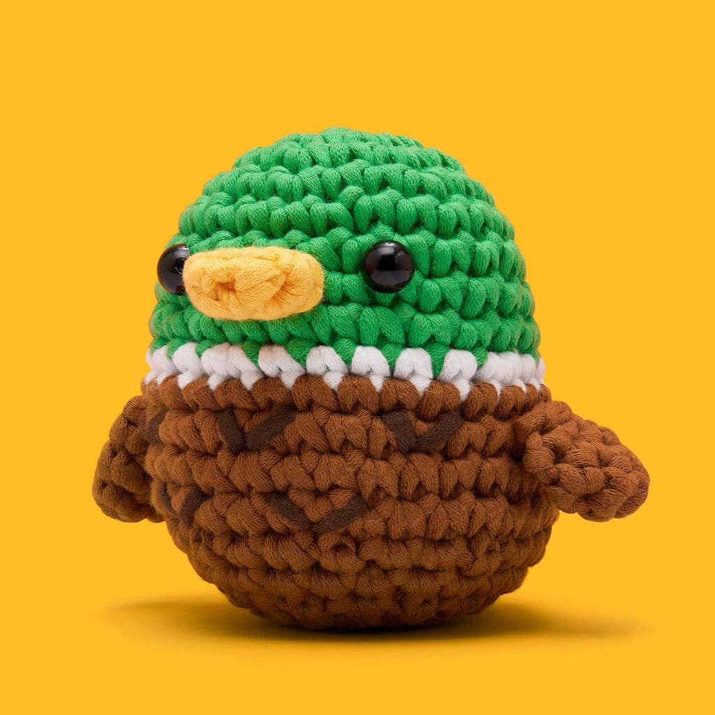 The Woobles-Reese the Mallard Crochet Kit-knitting / crochet kit-gather here online