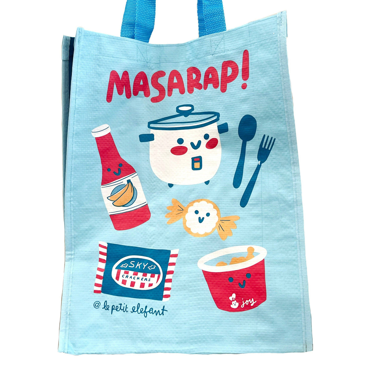 Le Petit Elefant-Masarap Shopping Bag-bags & baskets-gather here online