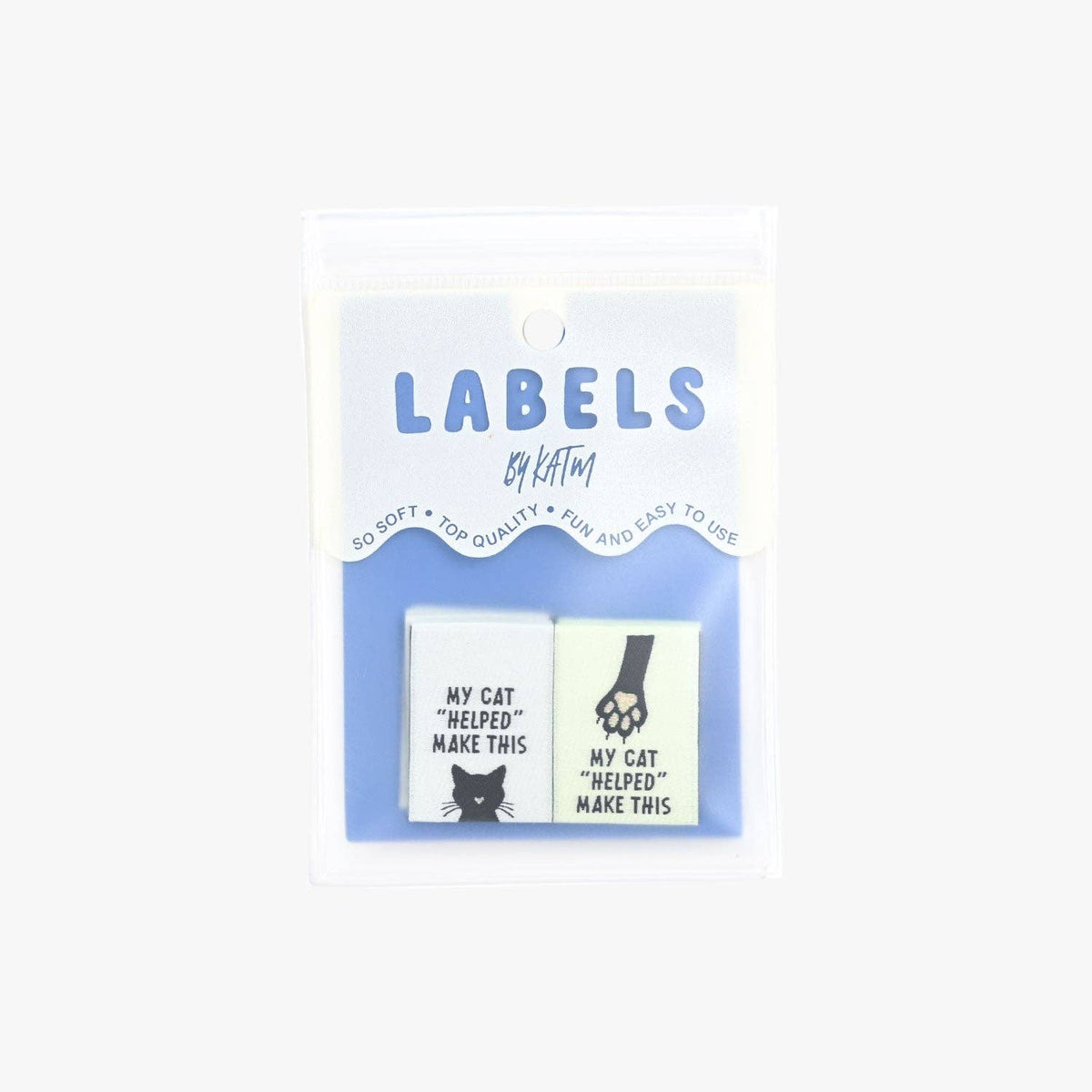Kylie and The Machine-My Cat Helped Me Make This Woven Sew-In Labels-sewing notion-gather here online