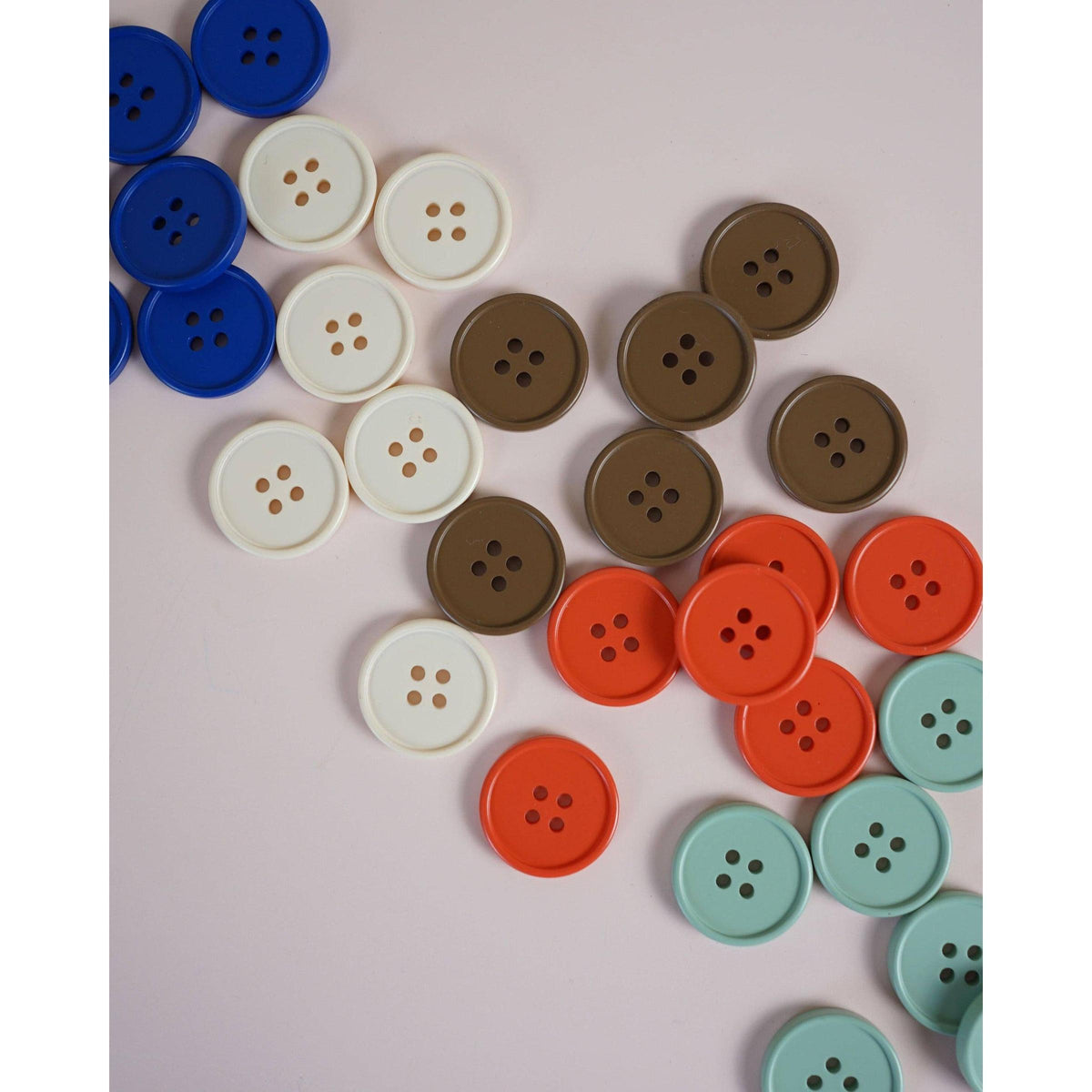 Matchy Matchy Sewing Club-Tomato Retro Buttons-button-gather here online