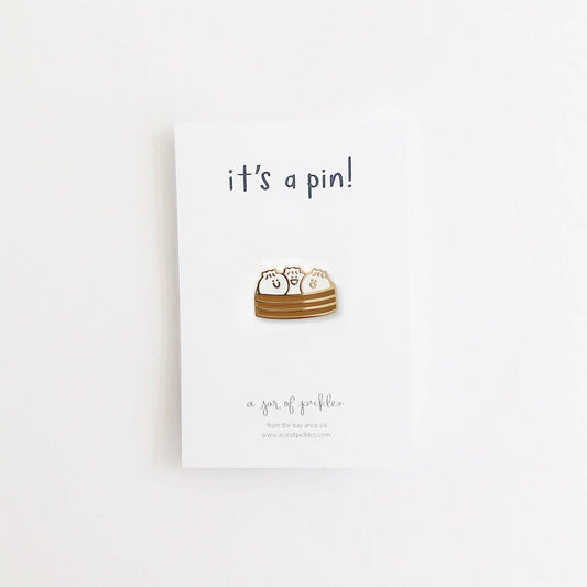 A Jar Of Pickles-Bao Basket Dumpling Pin-patches + pins-gather here online