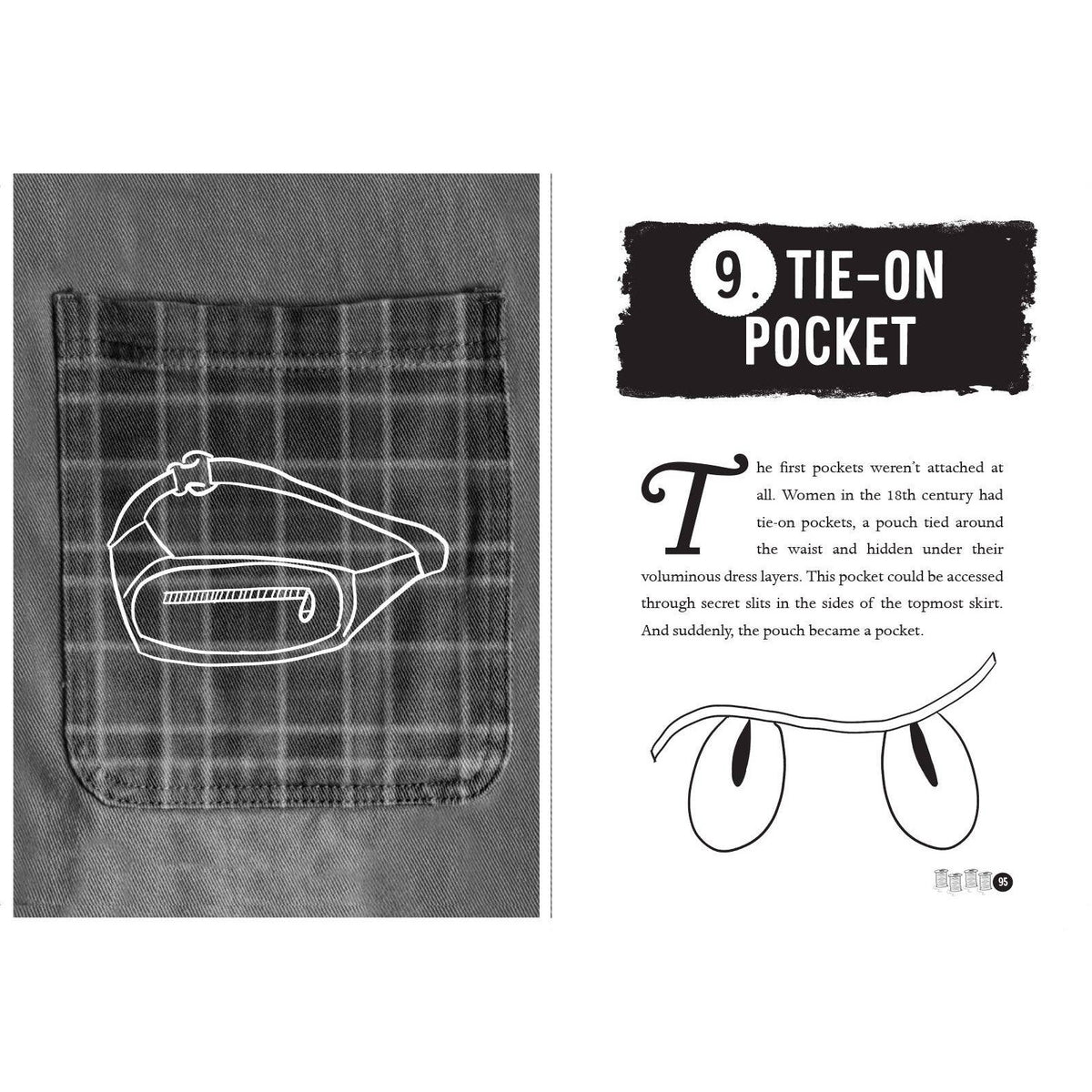 Microcosm Publishing & Distribution-Magic of Pockets: Guide to Sewing & Fixing Pockets-book-gather here online