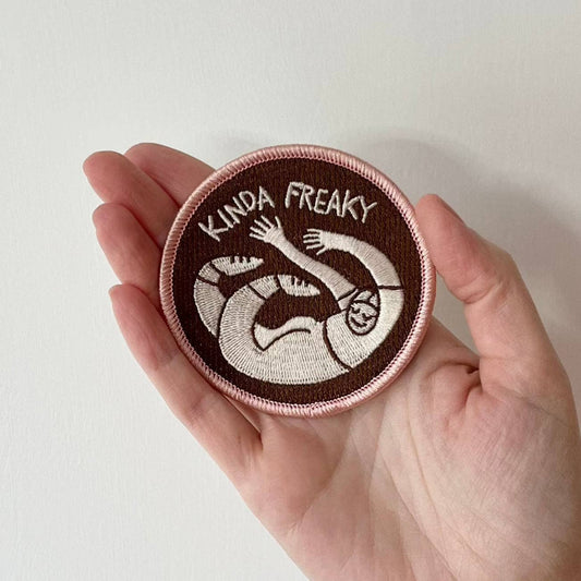 Ramona Muse Lambert-Kinda Freaky 3" Embroidered Patch-patches + pins-gather here online