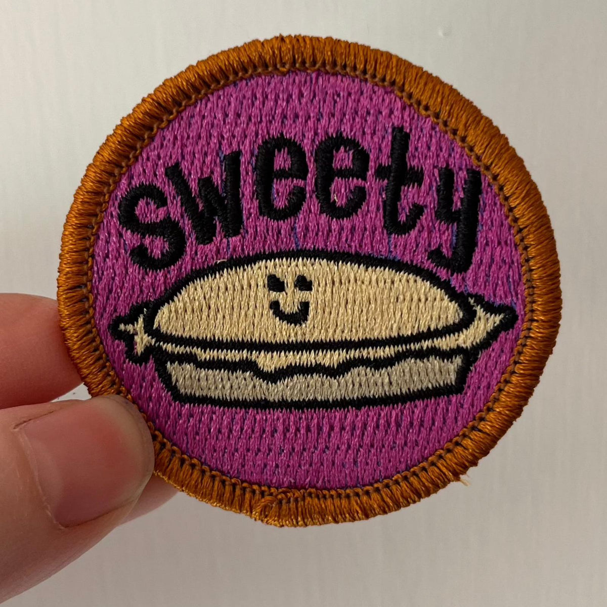 Ramona Muse Lambert-Sweety Pie 2" Embroidered Patch-patches + pins-gather here online