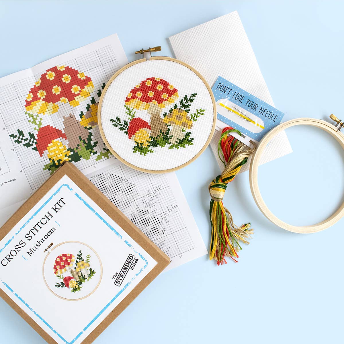 The Stranded Stitch-Evil Eye Cross Stitch Kit -xstitch kit-gather here online