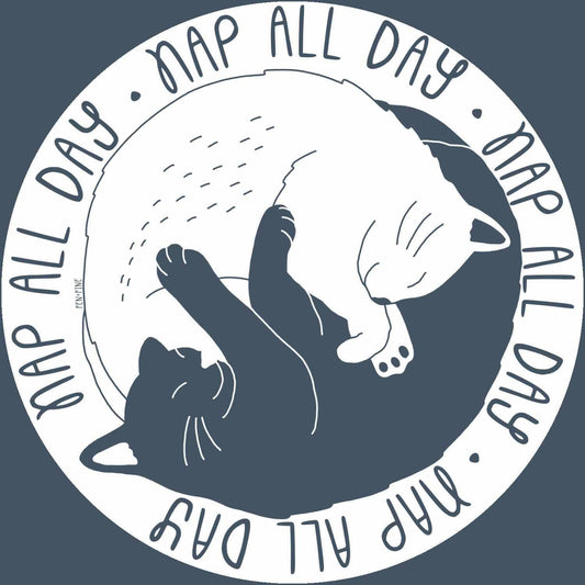 Pen+Pine-Cat Nap Sticker-sticker-gather here online