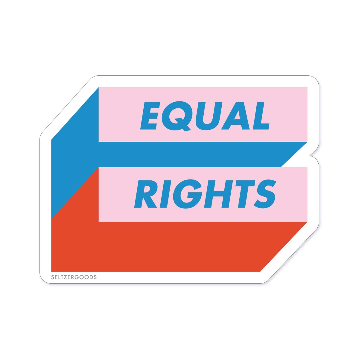 Seltzer Goods-Equal Rights Sticker-sticker-gather here online