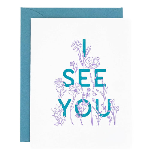Sherry's Palette-I See You Greeting Card-greeting card-gather here online