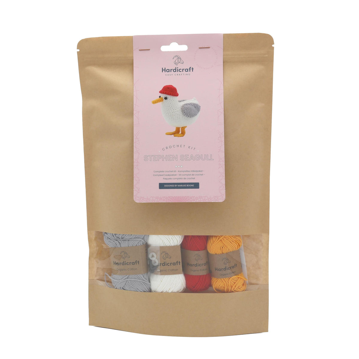 Hardicraft-DIY Crochet Kit - Stephen Seagull-knitting / crochet kit-gather here online