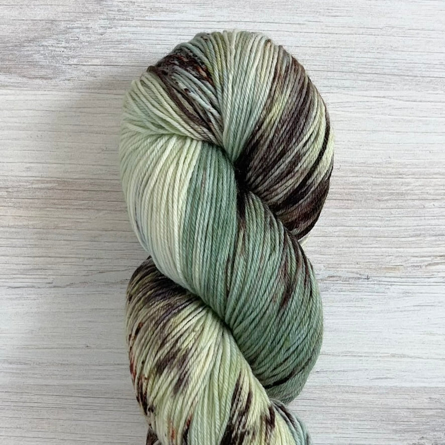 Melani's Stache-Tough Sock-yarn-Mossy Bark-gather here online