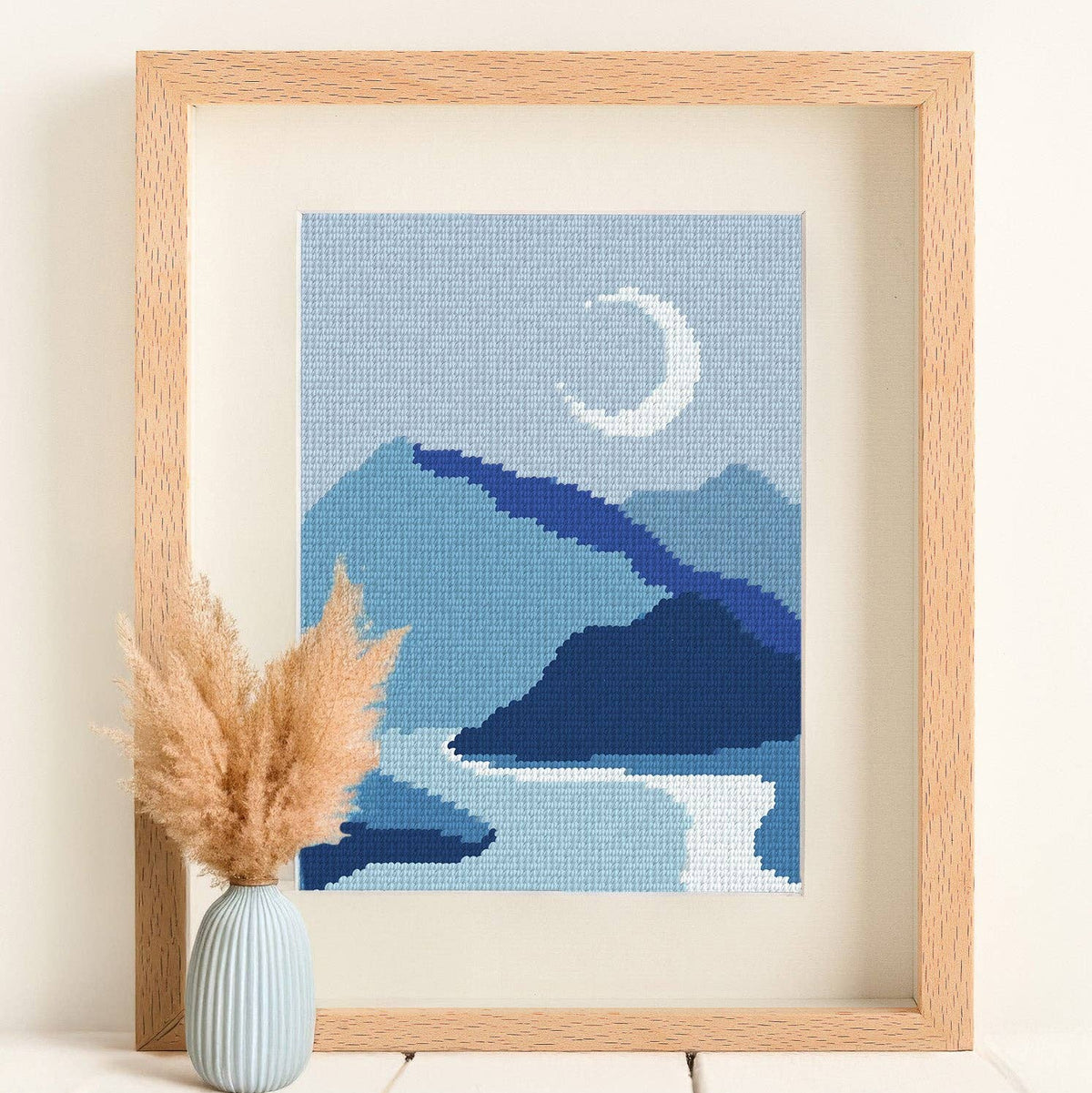 Unwind Studio-Blue River Needlepoint Kit-xstitch kit-gather here online