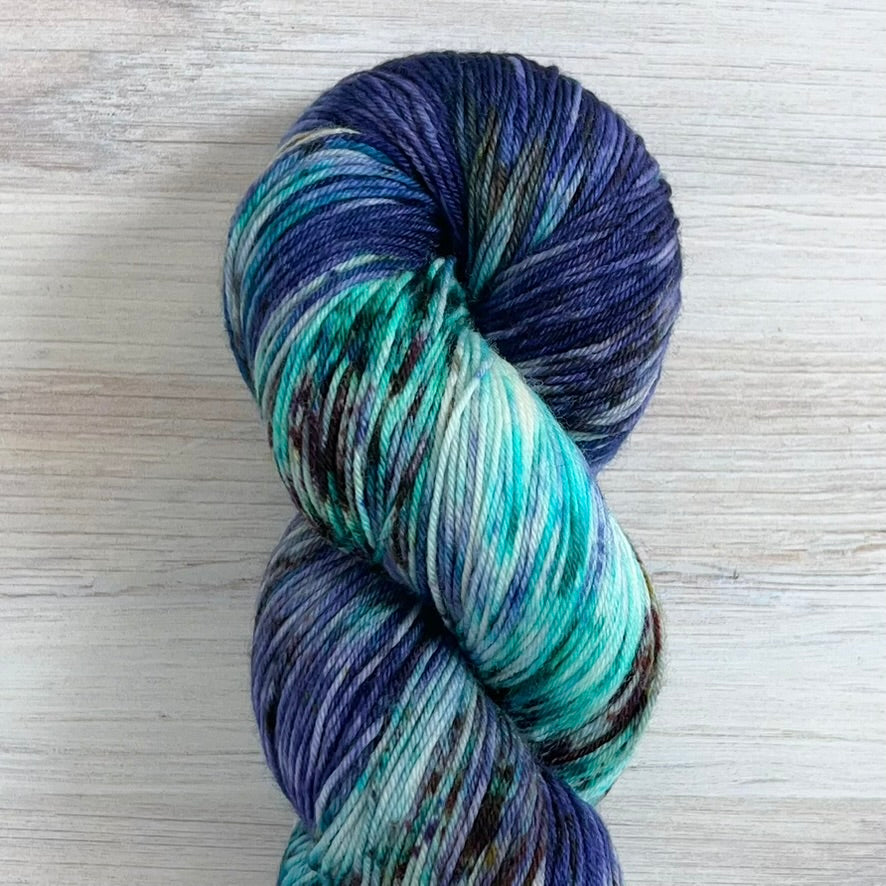 Melani's Stache-Tough Sock-yarn-Positively Glacial-gather here online