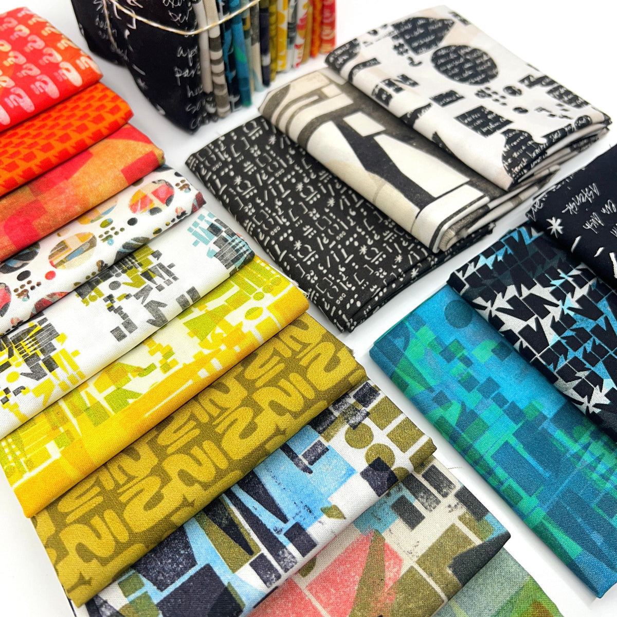 Free Spirit-Fat Quarter Bundle of PUNC*T (16 Pieces)-fat quarters-gather here online