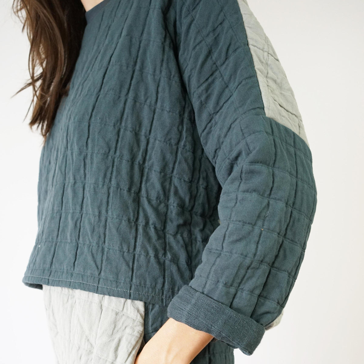 Matchy Matchy Sewing Club-All Around Crew Top Pattern - PDF DOWNLOAD-sewing pattern-gather here online