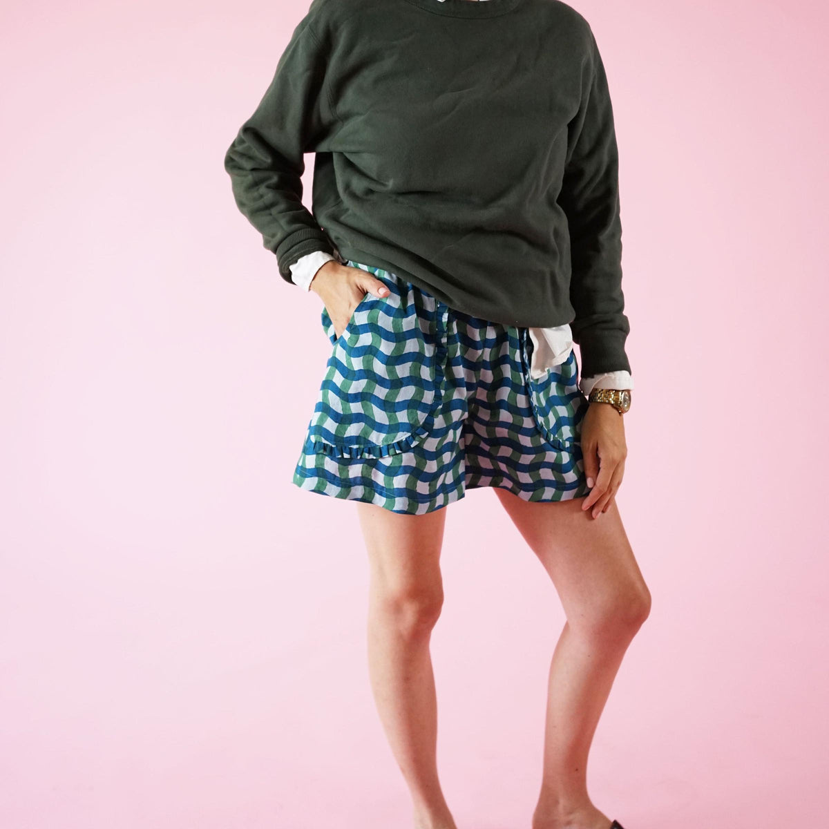 Matchy Matchy Sewing Club-Apron Pocket Pants Pattern - PDF DOWNLOAD-sewing pattern-gather here online