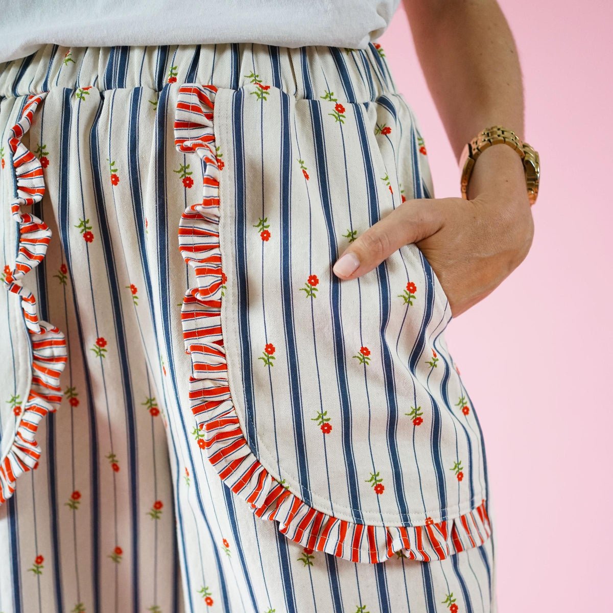 Matchy Matchy Sewing Club-Apron Pocket Pants Pattern - PDF DOWNLOAD-sewing pattern-gather here online