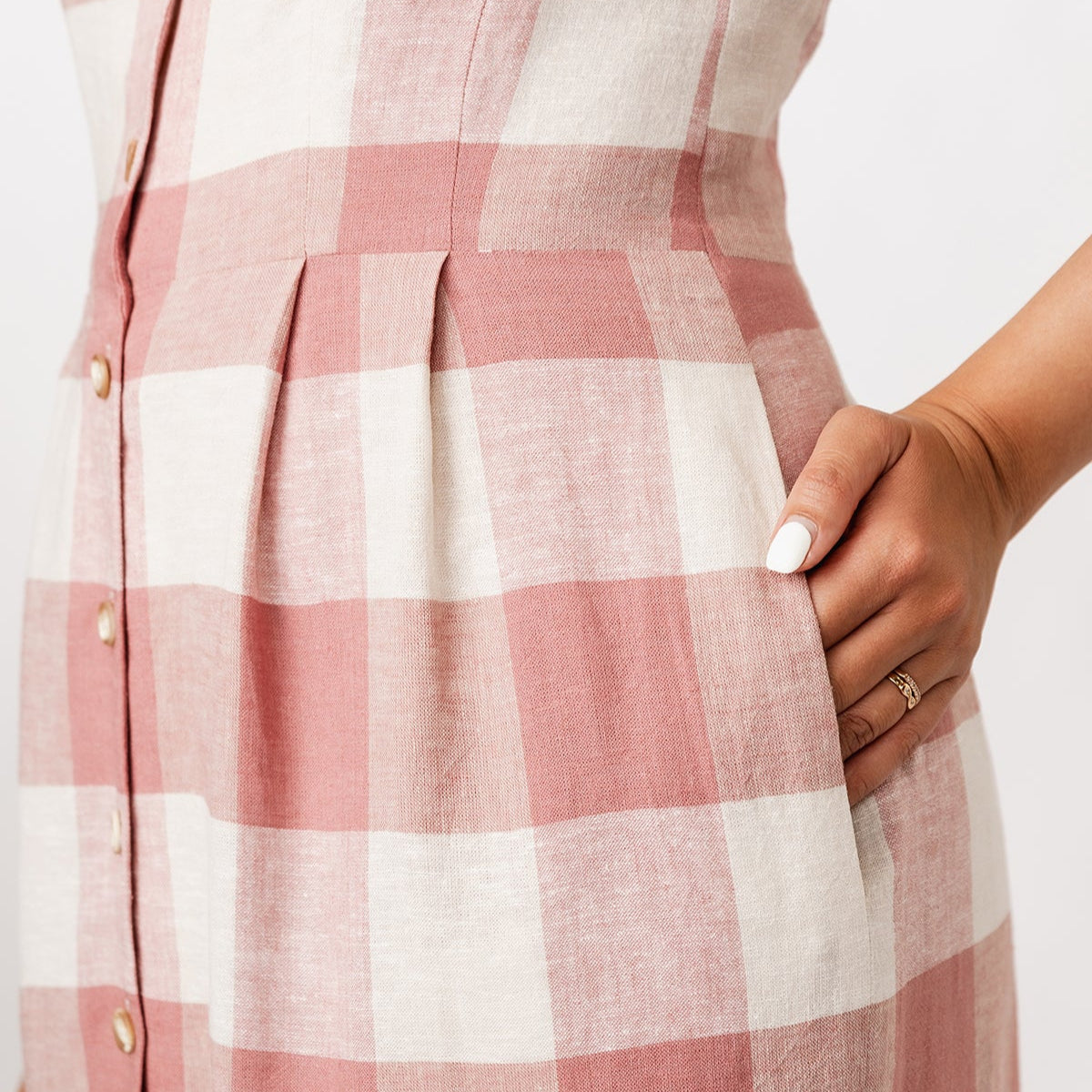 Named Clothing-Asteri Button-Down Dress & Vest Pattern - PDF DOWNLOAD-sewing pattern-gather here online