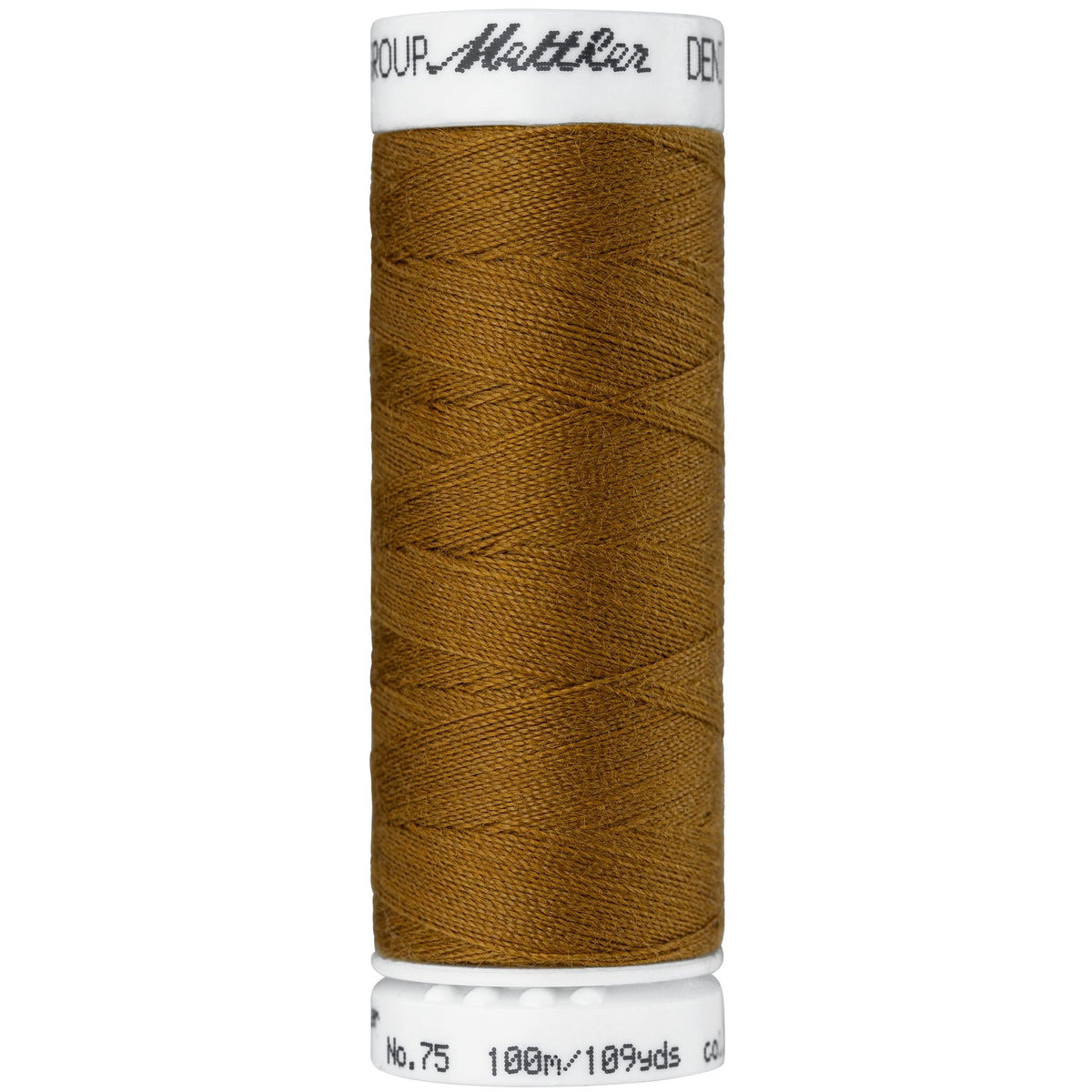 Mettler-Denim Doc 109yds 70% Poly / 30% Cotton-thread-Ocher 1479-gather here online