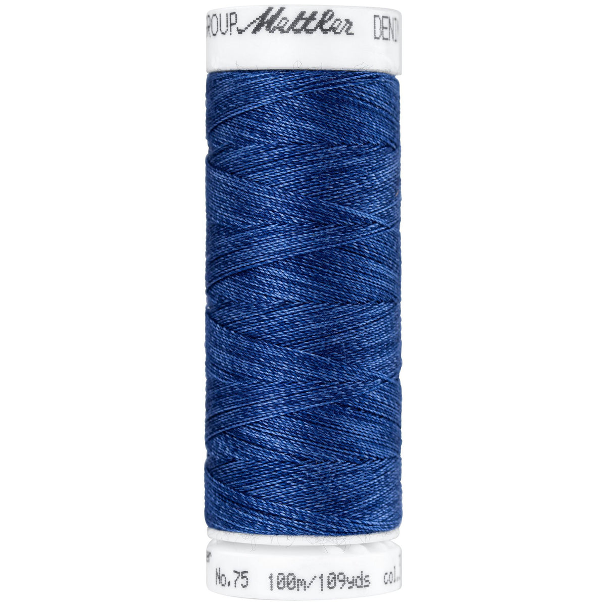 Mettler-Denim Doc 109yds 70% Poly / 30% Cotton-thread-Navy 3623 (Light Denim)-gather here online