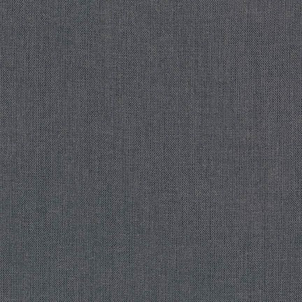 Robert Kaufman-REMNANT: Brussels Washer, 1071 Charcoal 30% OFF 1.6 YDS-fabric remnant-gather here online