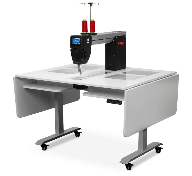 BERNINA-Q20-sewing machine-BERNINA Lift Table-gather here online
