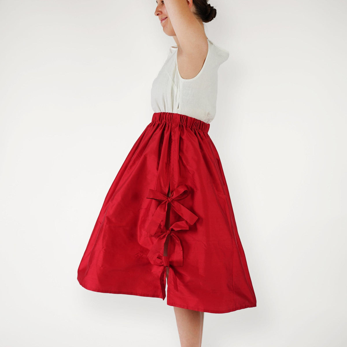Matchy Matchy Sewing Club-Ballet Bow Skirt Pattern - PDF DOWNLOAD-sewing pattern-gather here online