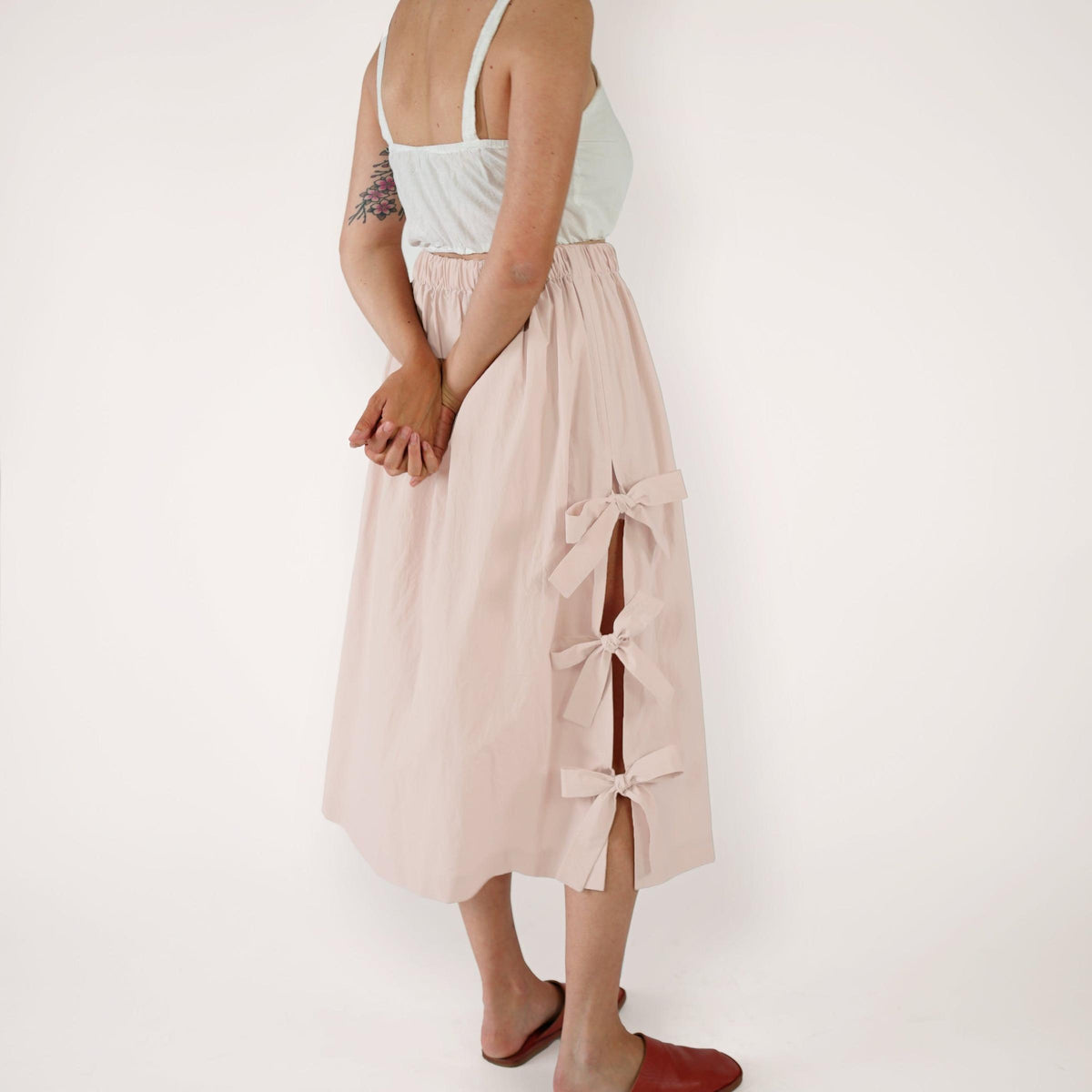 Matchy Matchy Sewing Club-Ballet Bow Skirt Pattern - PDF DOWNLOAD-sewing pattern-gather here online
